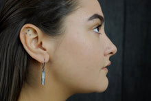 Load image into Gallery viewer, Rectangular Quartz Earrings
