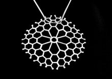 Load image into Gallery viewer, Large Radiolaria Pendant
