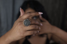 Load image into Gallery viewer, Mycetozoa Silver Ring
