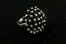 Load image into Gallery viewer, Mycetozoa Silver Ring
