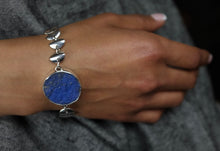 Load image into Gallery viewer, Raw Lapis Bracelet
