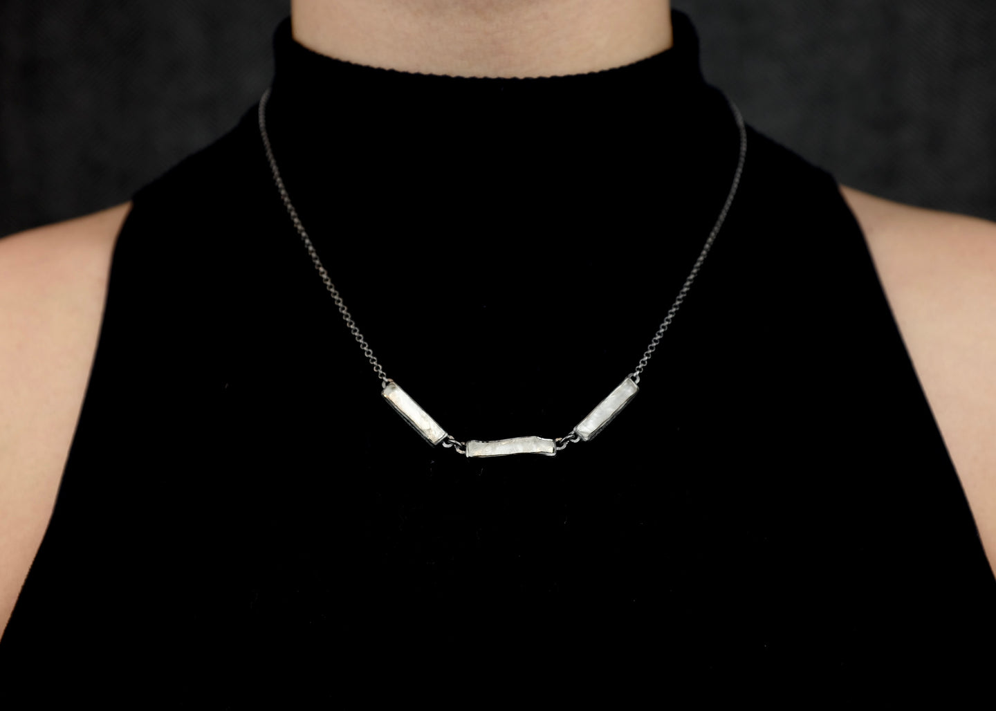 3 Quartz Neckpiece